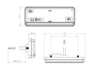 LED Zij-markeringslicht met knipperlichtfunctie 12-24V 0,5m kabel | MZK-3200HA - Afbeelding 3