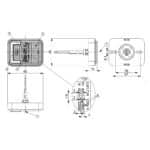 LED markeringslicht neon wit met beugel | 12-24v | 50cm. kabel | MV-3500W - Afbeelding 9