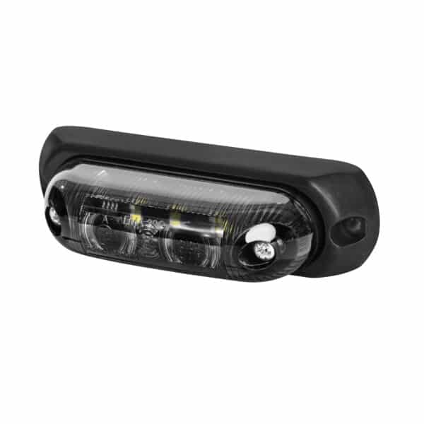 LED dark markeringslicht wit incl. beugel 12-24v 50cm kabel - Afbeelding 1
