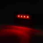 LED dark markeringslicht rood 12-24v 50cm kabel - Afbeelding 3