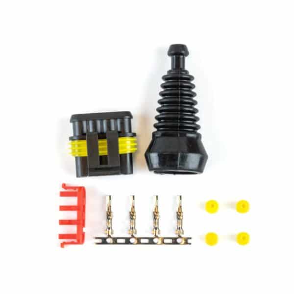 Superseal kit 4-PIN Female / plug - Afbeelding 1