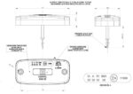 LED markeringslicht amber 12-24v 120cm kabel + SuperSeal | MV-1750A-SS - Afbeelding 2