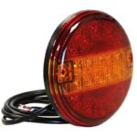 LED Slimline hamburger lamp 12-24v 150cm kabel (D-hom.)