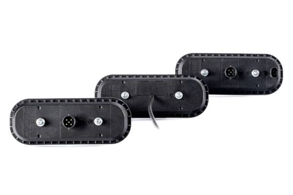 LED compact achterlicht met statisch knipperlicht | montage H+V 12-24v | VC-330 - Afbeelding 5