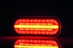 LED compact achterlicht met statisch knipperlicht | montage H+V 12-24v | VC-330 - Afbeelding 2