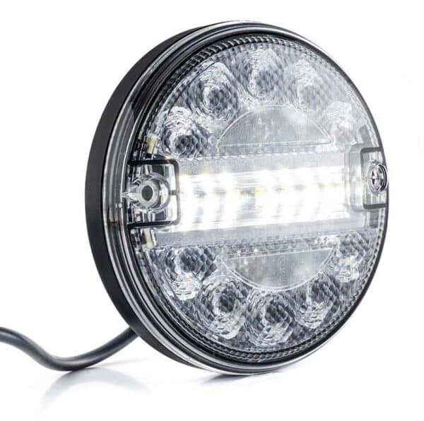 LED Slimline mist-achteruitrijlicht 12-24v 150cm kabel | VMR-141 - Afbeelding 1