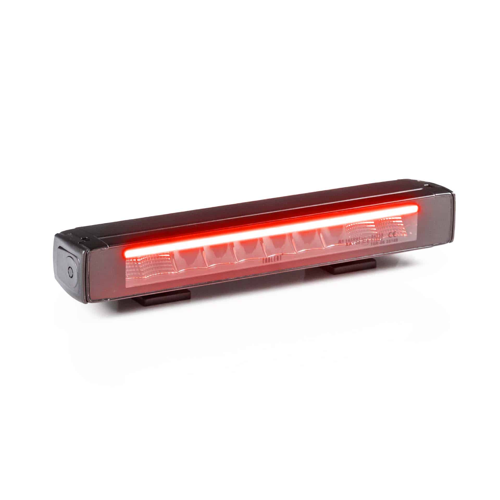 1-LD9-1033RA LED Lightbar Stratos 30cm | incl. R65 flitser | rood-amber DRL - Afbeelding 1