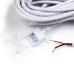 Klik-connector IP68 tbv LED strip (conn. - 500cm kabeleind) - Afbeelding 2