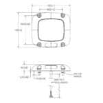 LED flitser | R65 | amber 8-LED | 12-24v | ED5110A - Afbeelding 2