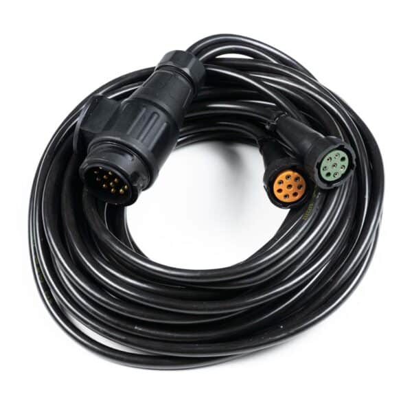 Kabelboom 9,5m. / 13-polig / 8-PIN's Bajonet - Afbeelding 1