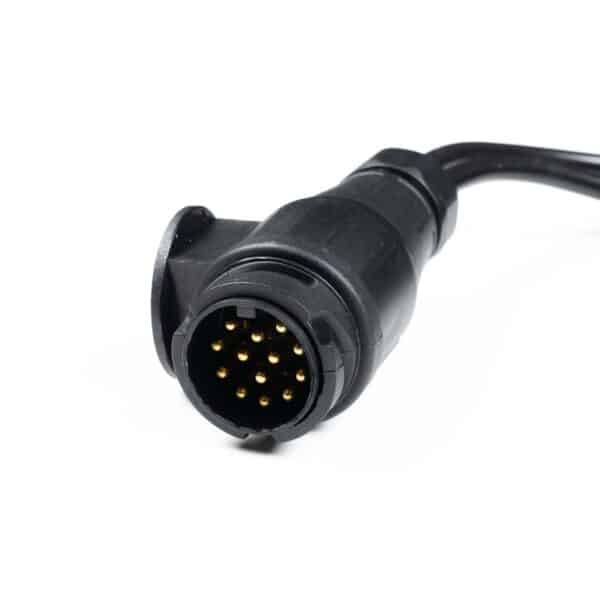Kabelboom 9,5m. / 13-polig / 8-PIN's Bajonet - Afbeelding 2