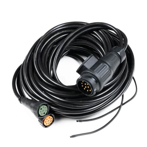 Kabelboom 9,5m. / 7,0m. / 13-polig / 8-PIN's Bajonet - Afbeelding 1