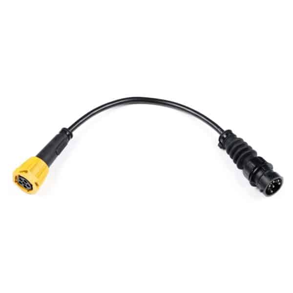 Adapterkabel links 6-PIN's Fristom naar 8-PIN's Aspöck - Afbeelding 1