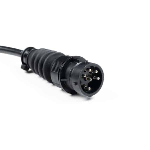 Adapterkabel links 6-PIN's Fristom naar 8-PIN's Aspöck - Afbeelding 2