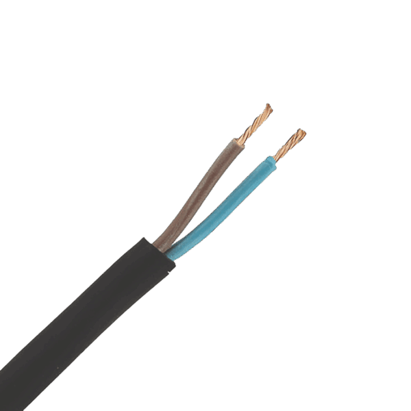 2-aderige kabel | 2,50mm² | bruin-blauw | rond | 100m - Afbeelding 1