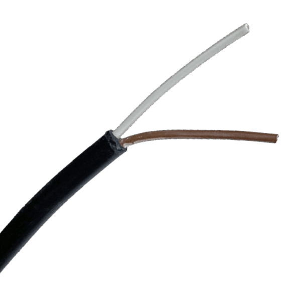 2-aderige ADR-kabel | 1,50mm² | bruin-wit | rond | 100m - Afbeelding 1