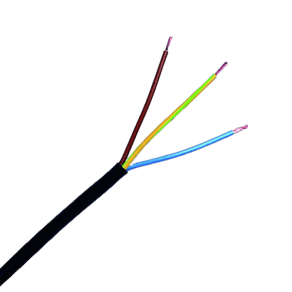 3-aderige kabel | 0,75mm² | blauw-bruin-groen | 50m - Afbeelding 1