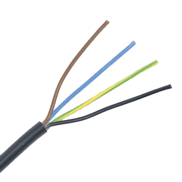 4-aderige kabel | 1,00mm² | rood-geel-groen-blauw | 50m - Afbeelding 1