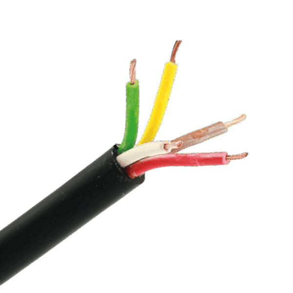 5-aderige ADR-kabel | 1,00mm² | bruin-rood-geel-groen-wit | 50m - Afbeelding 1