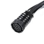 Hoofdkabel 15m | incl zij-kabel | 10-aderig | 2x 15P Bajonet - Afbeelding 3
