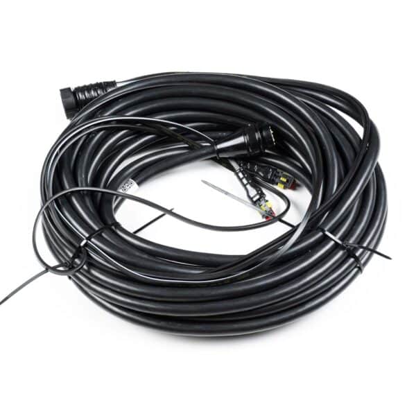 Hoofdkabel 15m | incl zij-kabel | 15-aderig | 2x 15P Bajonet - Afbeelding 2