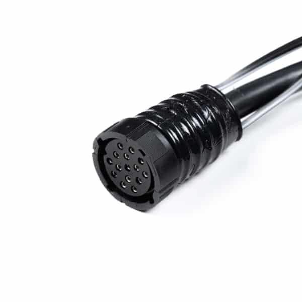Hoofdkabel 15m | incl zij-kabel | 15-aderig | 2x 15P Bajonet - Afbeelding 3