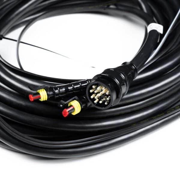 Hoofdkabel 15m | incl zij-kabel | 15-aderig | 2x 15P Bajonet - Afbeelding 4