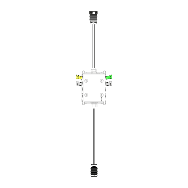 Connectionbox incl. 15-aderige kabel tbv KS1-systeem - Afbeelding 1