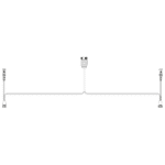 Achterlichtkabel 15P baj. naar 2x 7-PIN's AMP incl. zij-kabe