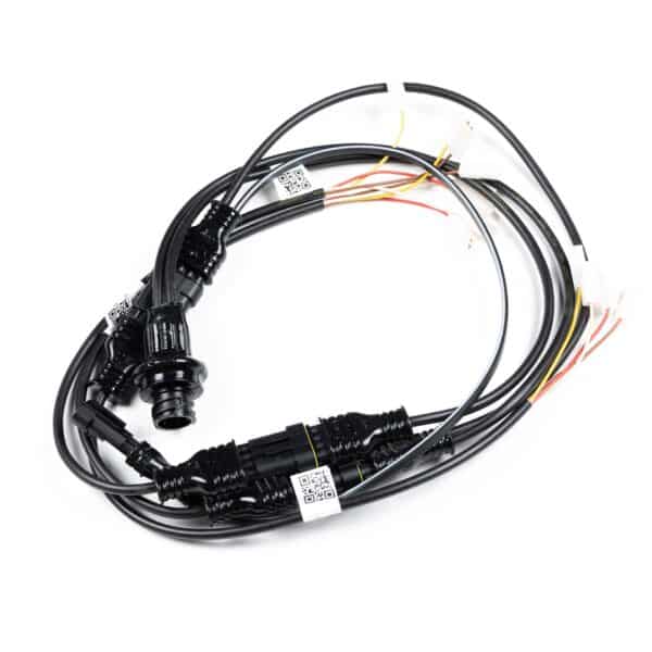 Y-kabel tbv 3 achterlichten (schuifconn.) incl. zijkabel - Afbeelding 2