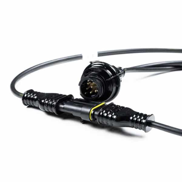 Y-kabel tbv 3 achterlichten (schuifconn.) incl. zijkabel - Afbeelding 3