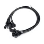 Y-kabel tbv 3 achterlichten (5-PIN) incl. zijkabel - Afbeelding 2