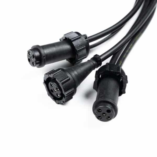 Y-kabel tbv 4 achterlichten (5-PIN) incl. zijkabel - Afbeelding 3