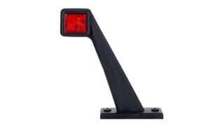 LED breedtelamp links rood-wit 12-24v 50cm kabel | MB-4691RW-LD 442/L-MB-4691RW