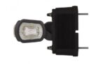 LED breedtelamp rechts rood-wit-amber 12-24v 50cm kabel | MBA-2701RWA