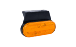 LED markeringslicht amber met beugel | 12-24v | 50cm. kabel | MV-5050A-LD 2774-MV-5050A