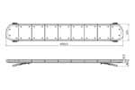LED dakset amber | 1559mm | 12-24v | excl. controller - Afbeelding 11