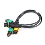 Verloopkabel rechts 2xVC-4900 + 1xVMR-4900 (7-PIN>5-PIN)