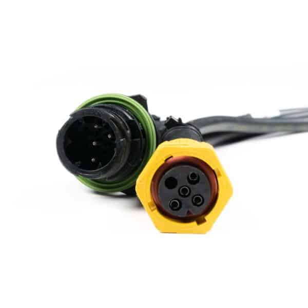 Verloopkabel links 3xVC-4900 (7-PIN>5-PIN) - Afbeelding 2