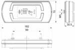 LED neon achterlicht incl. mist 12v 1m. Kabel horizontaal+verticaal Montage
  | VC-4110 - Afbeelding 11