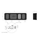 LED achterlicht rechts heavy duty 24v, 150cm kabel - Afbeelding 11