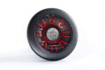 LED darklook mist-achteruitrijlicht, chrome 12-24v 5-PIN inbouw