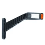 Rechts | LED breedtelamp | schuine steel | 12-36v | 30cm. kabel | MB-1452