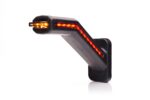 LED Breedtelamp links incl. knipperlicht, dark lens 12-24v - Afbeelding 4