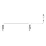 Y-kabel Superseal tbv. Flitser 1x 2-PIN | 2x 3-PIN