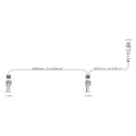 Y-kabel Superseal tbv. Flitser 1x 2-PIN | 2x 3-PIN - Afbeelding 2