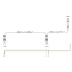 Y-kabel Superseal tbv. Flitser 1x 2-PIN | 2x 3-PIN - Afbeelding 3