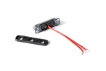LED markeerlicht | rood | 12-24V | 0,15m. kabel | incl zwarte behuizing - Afbeelding 3