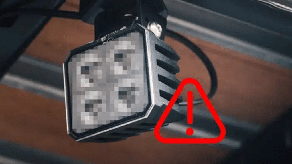 Kapotte-trailerverlichting