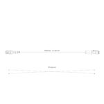 Verloopkabel Superseal > Deutsch 3m | 2x1,5mm² | 2x female - Afbeelding 2